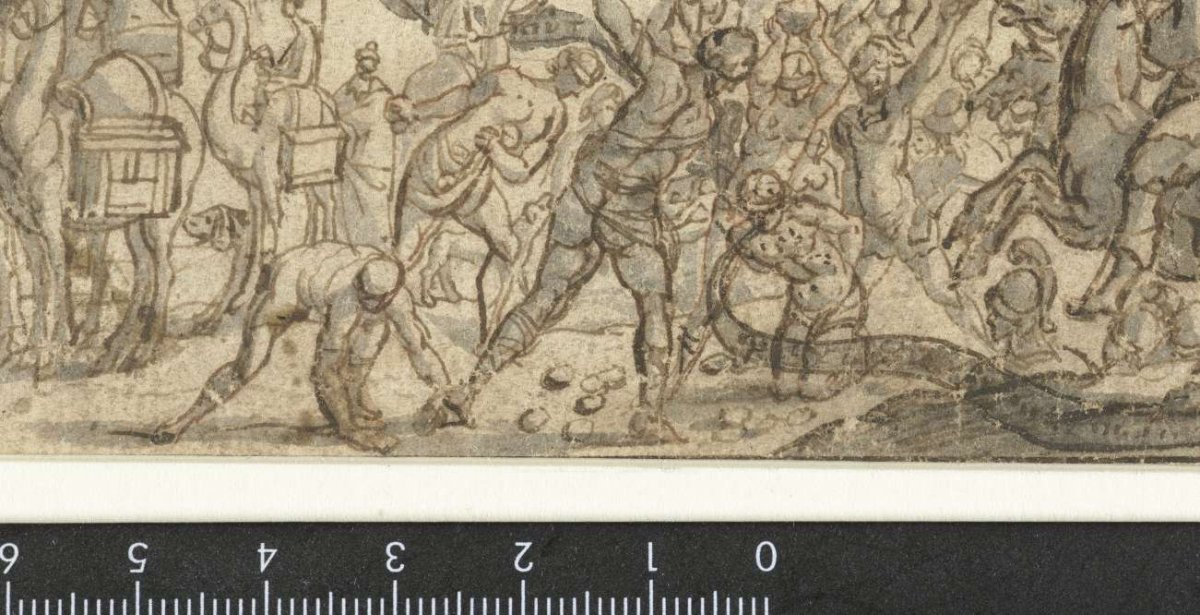 The stoning of St. Stephen, anonymous, 1600 - 1699