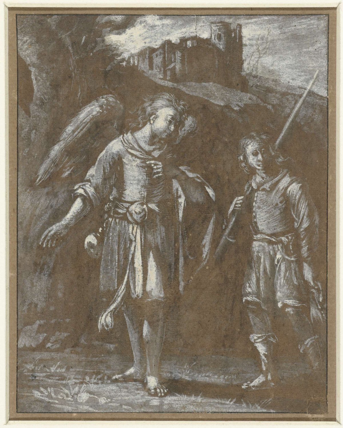 Tobias en de engel, Adam Elsheimer, 1588 - 1610
