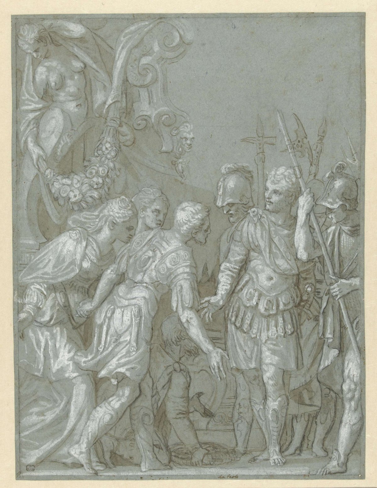 The magnanimity of Scipio, Benedetto Caliari, 1550 - 1598