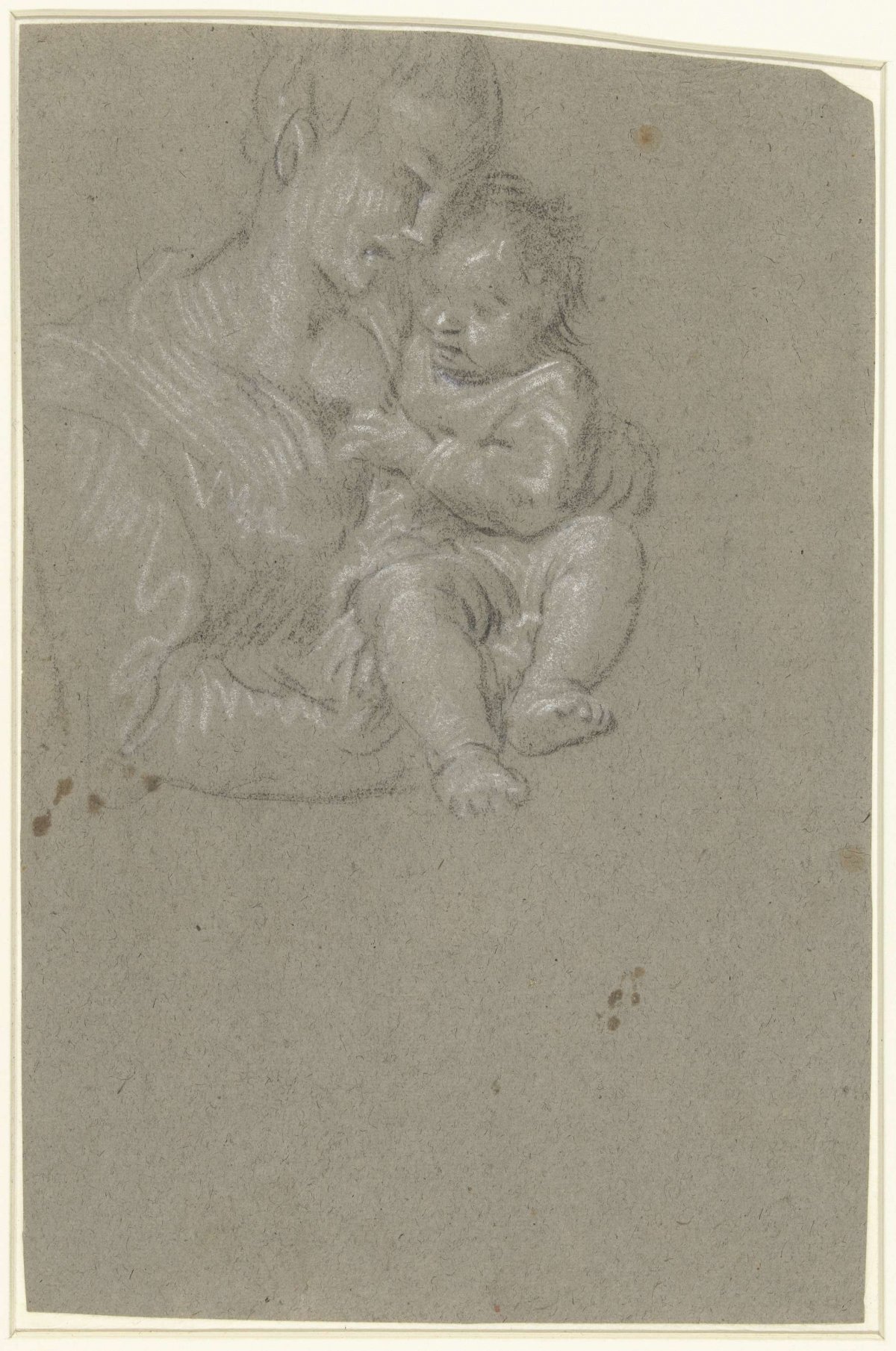Maria met kind, anonymous, 1610 - 1630