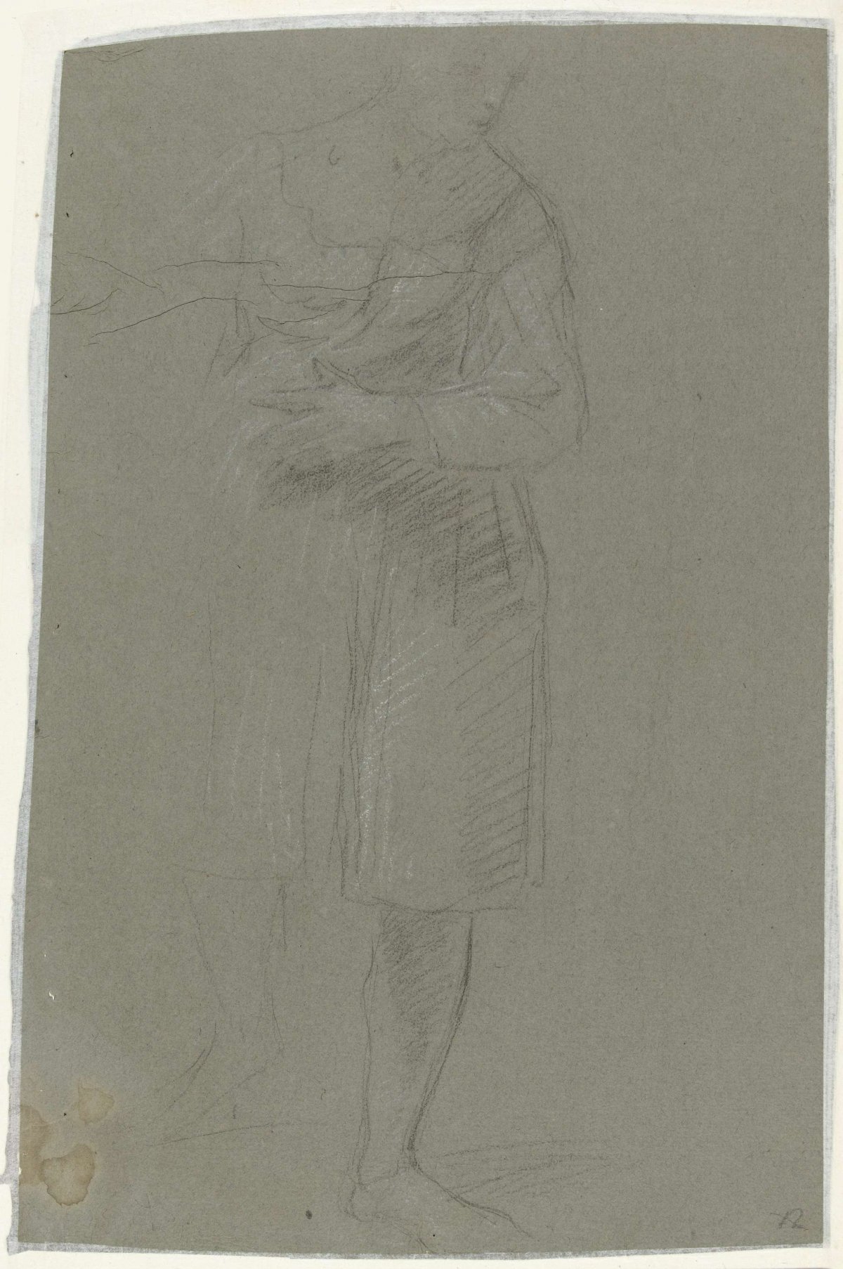 Standing figure, anonymous, 1600 - 1699