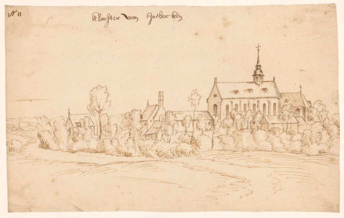 The monastery of Hoboken, H. van Wel, 1600 - 1699
