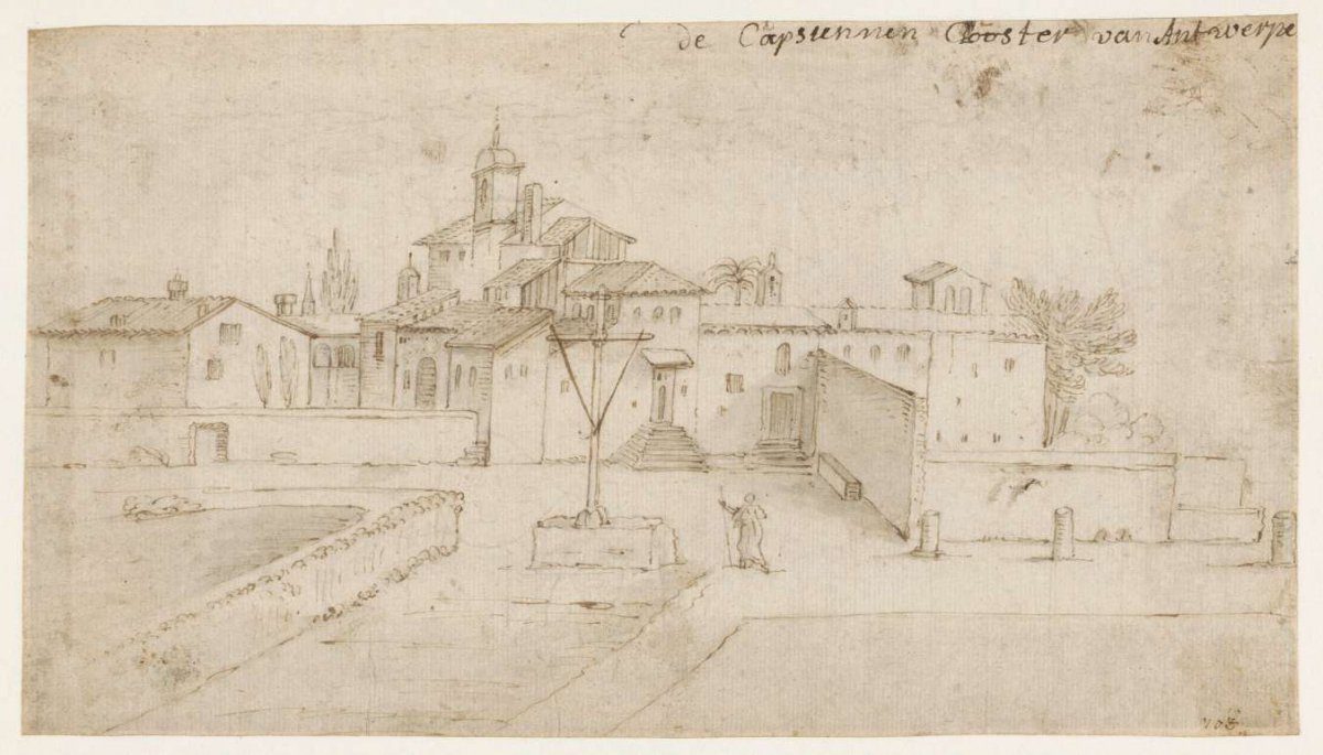Kapucijnerklooster te Antwerpen (?), anonymous, 1500 - 1599