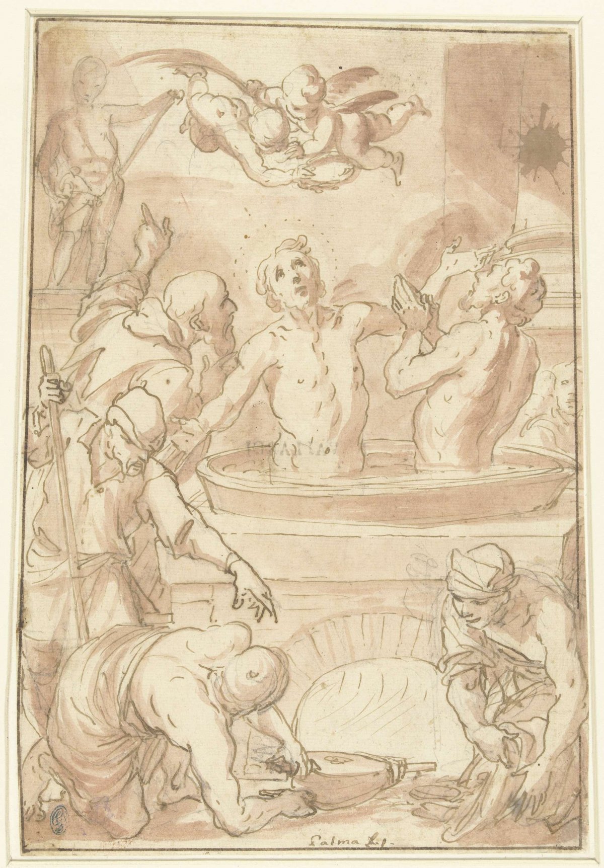 Torture of Saints Crispinus and Crispinianus, anonymous, 1500 - 1599
