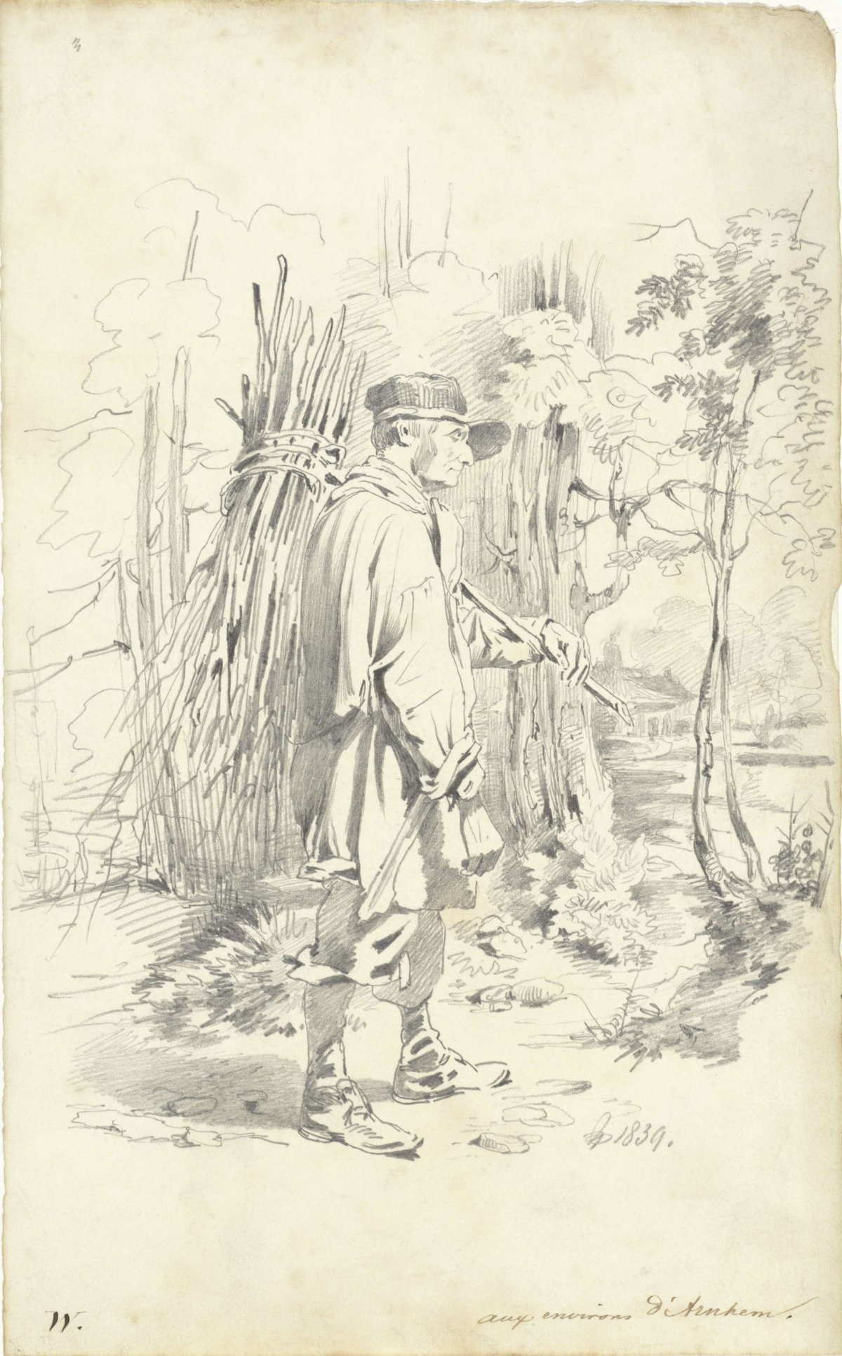 Sprokkelaar, Pieter van Loon, 1839