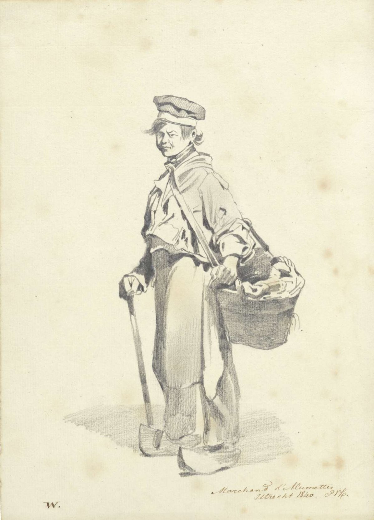 Luciferverkoper, Pieter van Loon, 1840