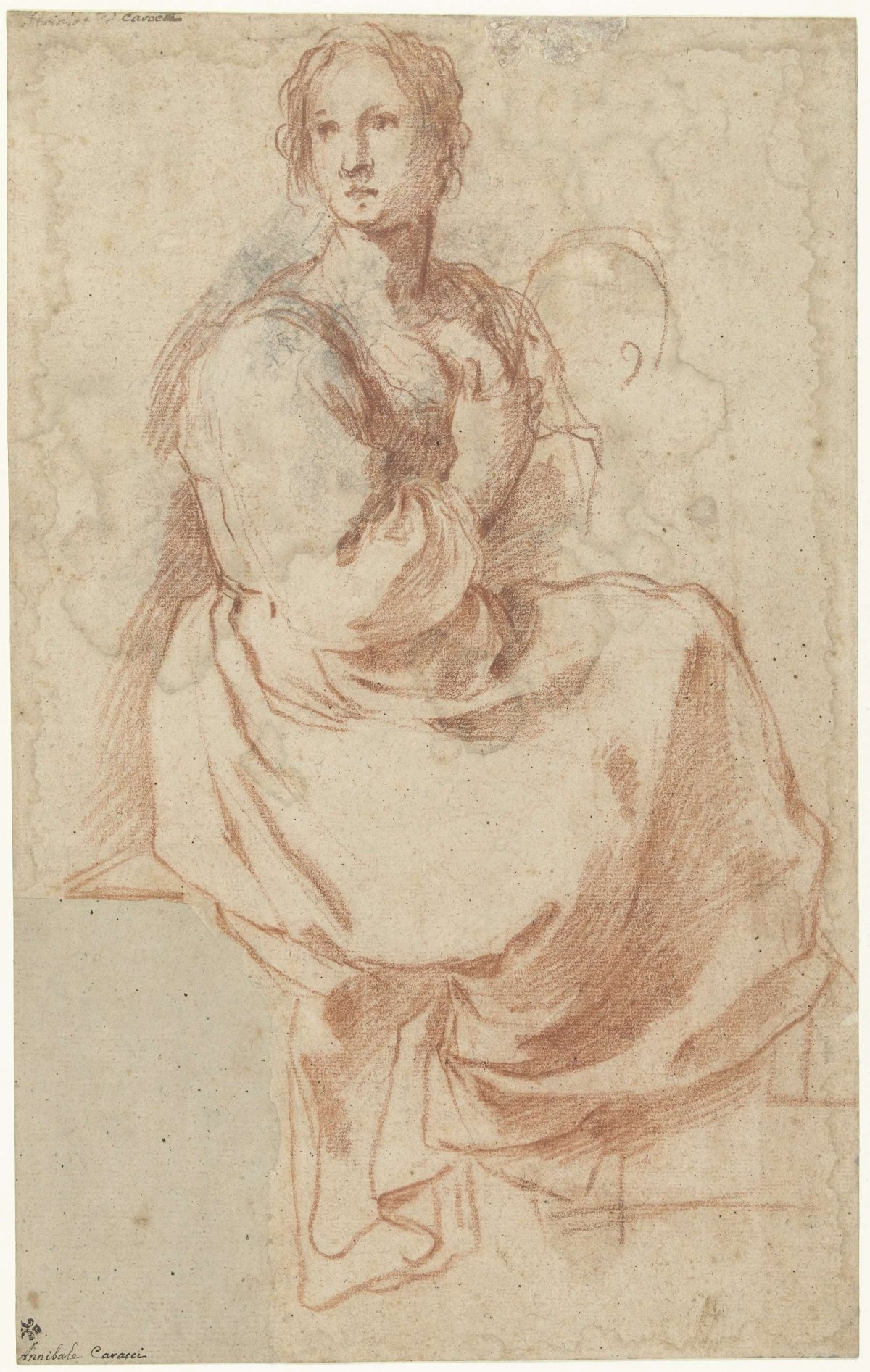Study for Pero, Giovanni Martinelli, 1620 - 1668