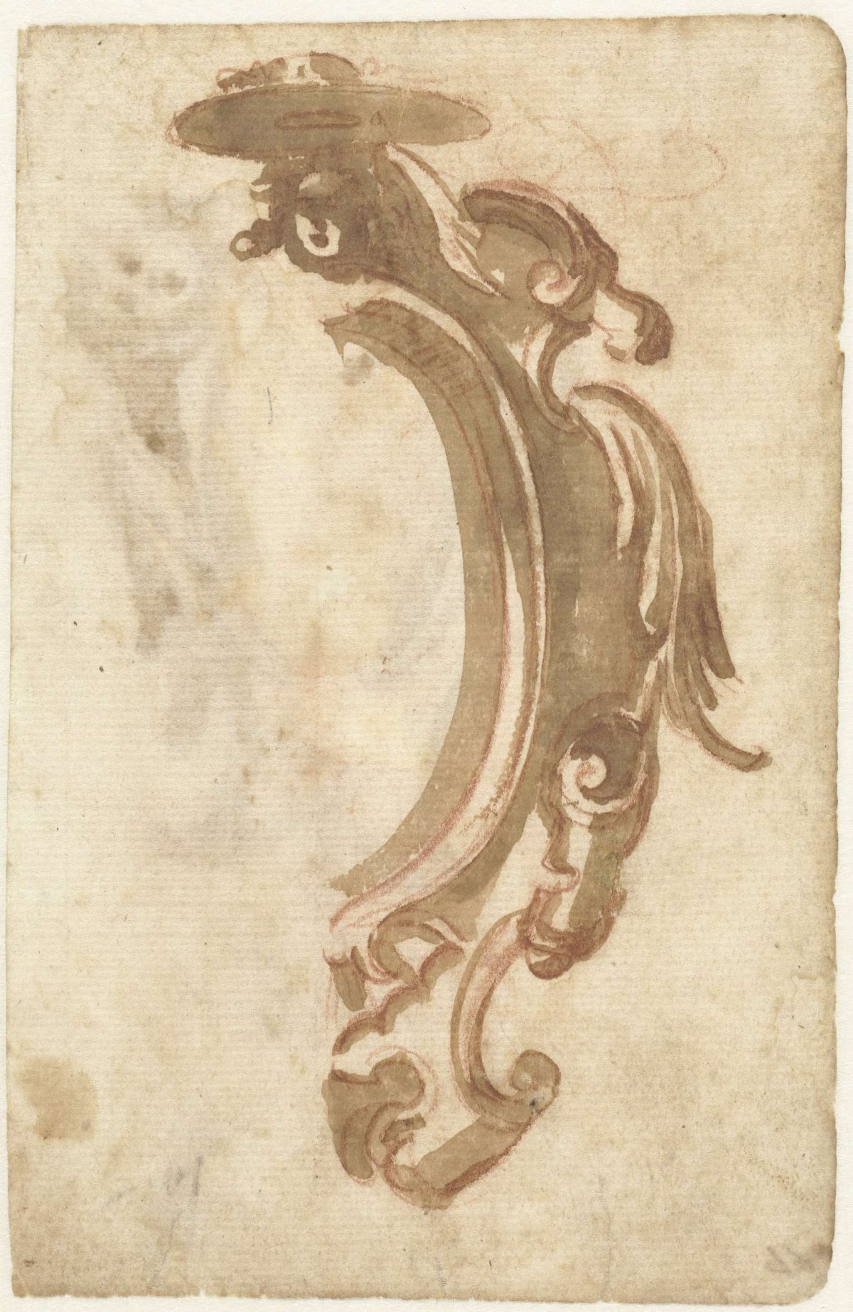 Design for a baroque frame, Cigoli, 1570 - 1613