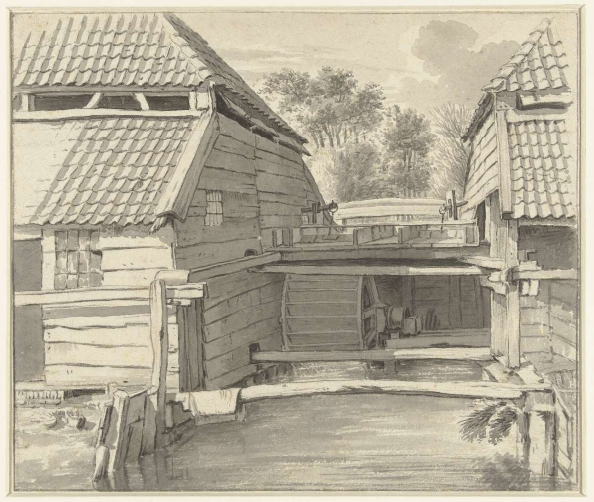 Watermolen, anonymous, 1700 - 1800