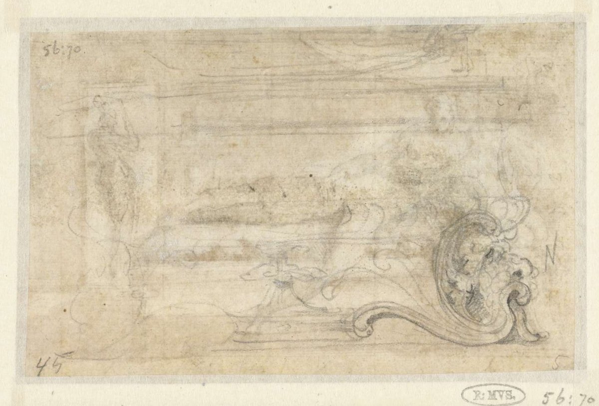 Design for base of a sarcophagus, Perino del Vaga, 1511 - 1547
