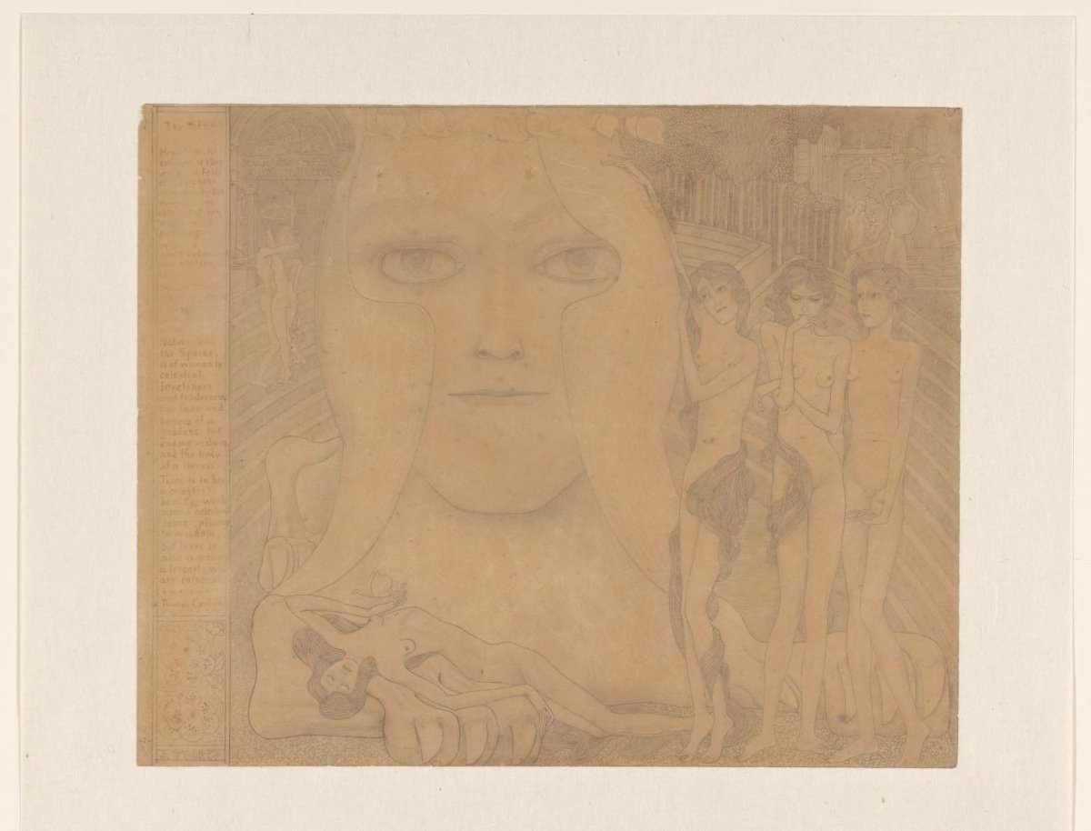 The Sphinx, Jan Toorop, 1868 - 1928