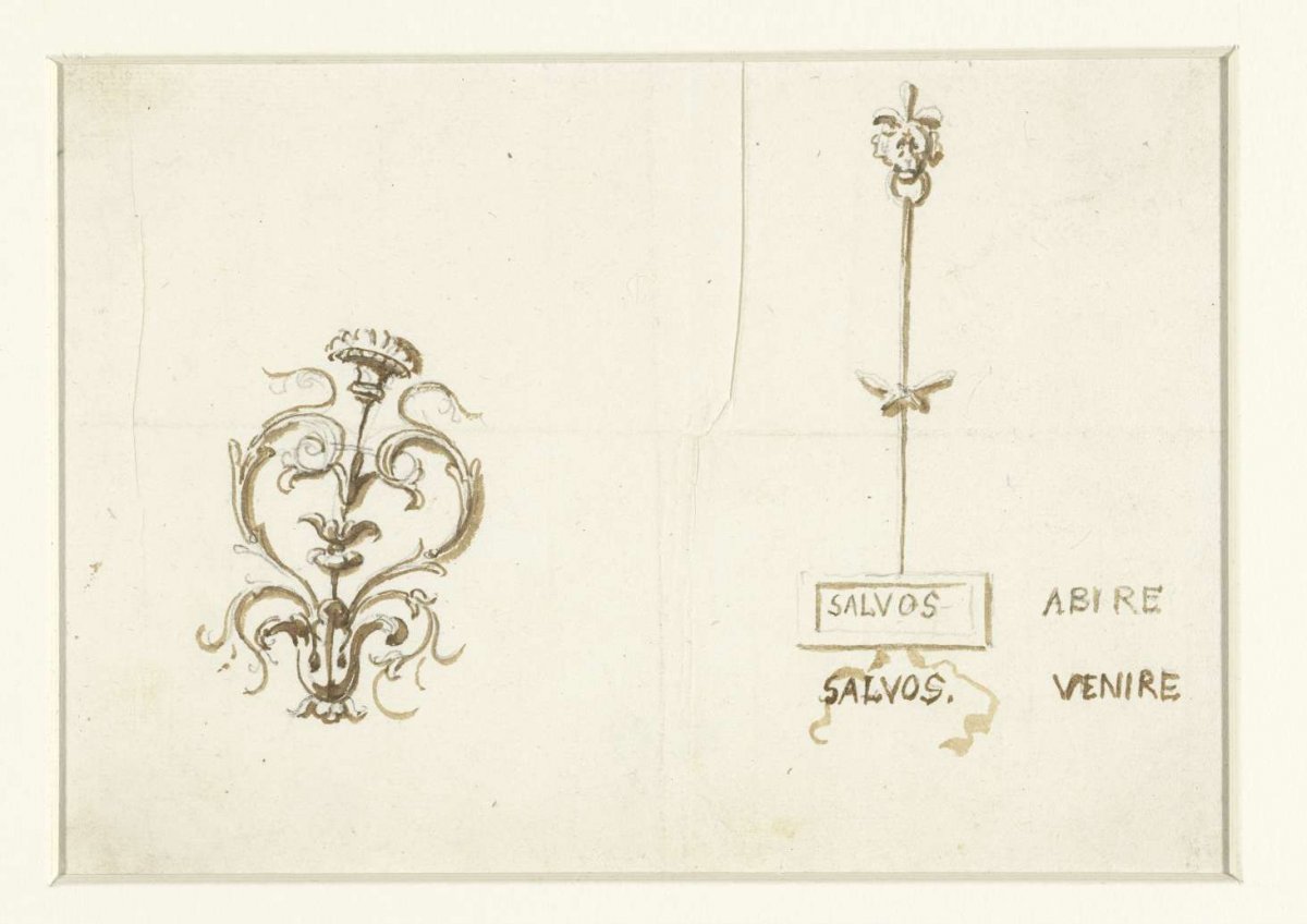 Antiek ornament, Etienne de Lavallée-Poussin, 1762 - 1777