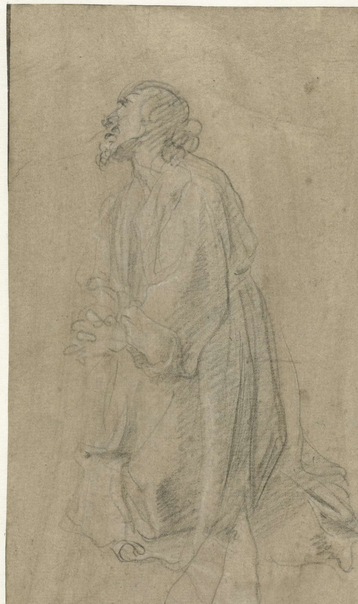 Study for a Christ in Gethsemane, Aurelio Lomi, 1566 - 1622