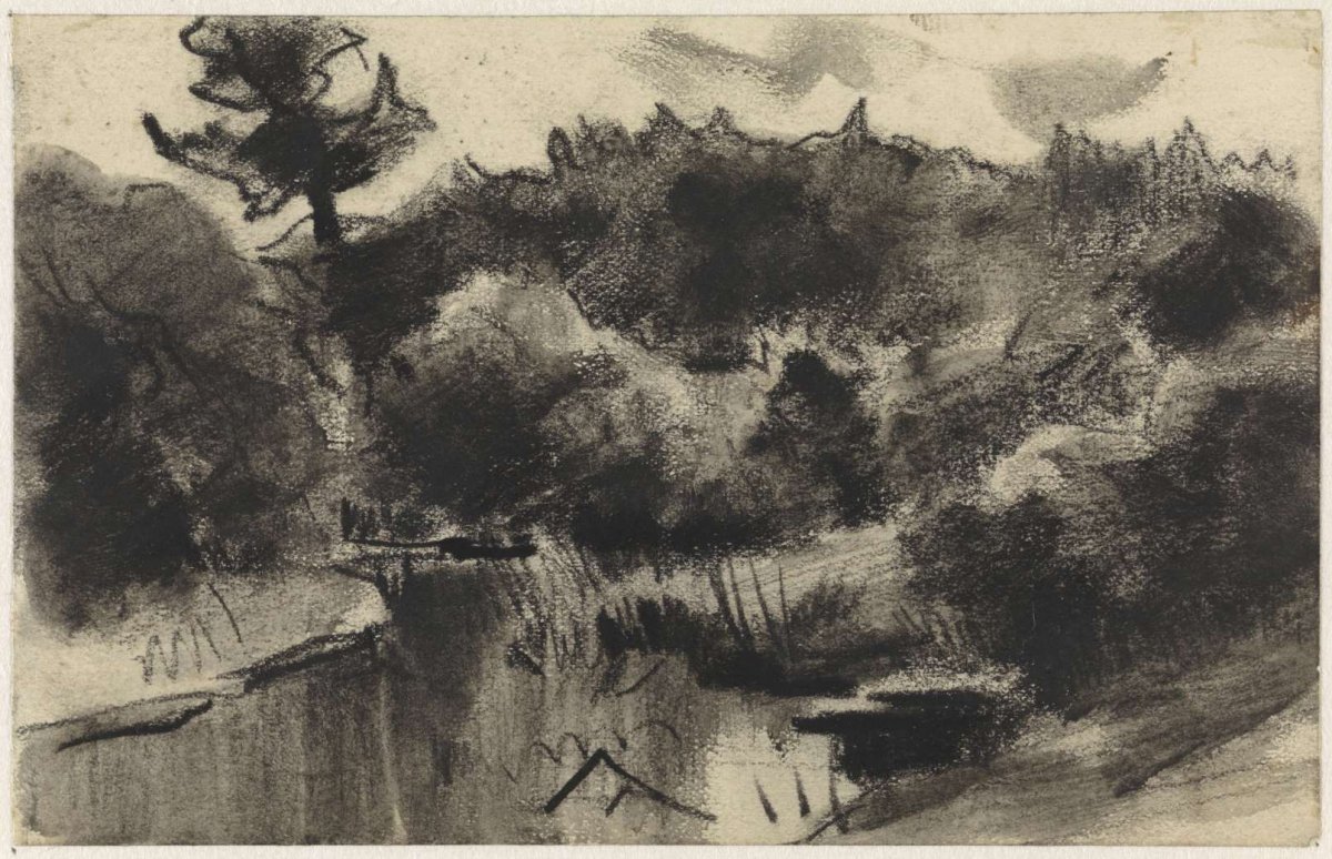 Bosvijver, Jan van Essen, 1864 - 1936