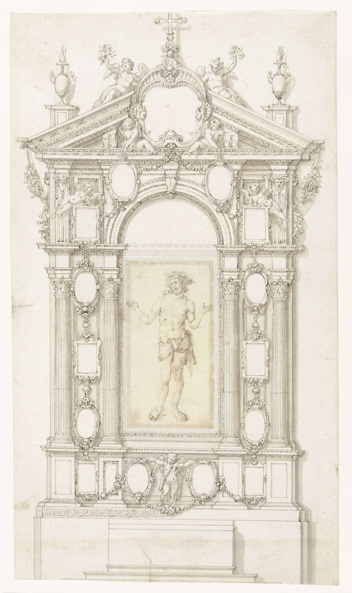 Ornamentale lijst, anonymous, 1545