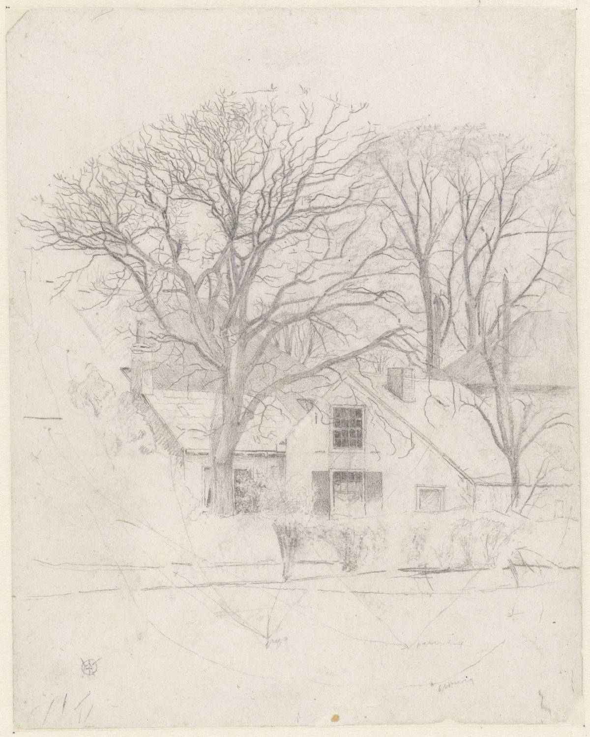 Farm near Velzen, Gerrit Willem Dijsselhof, 1876 - 1924