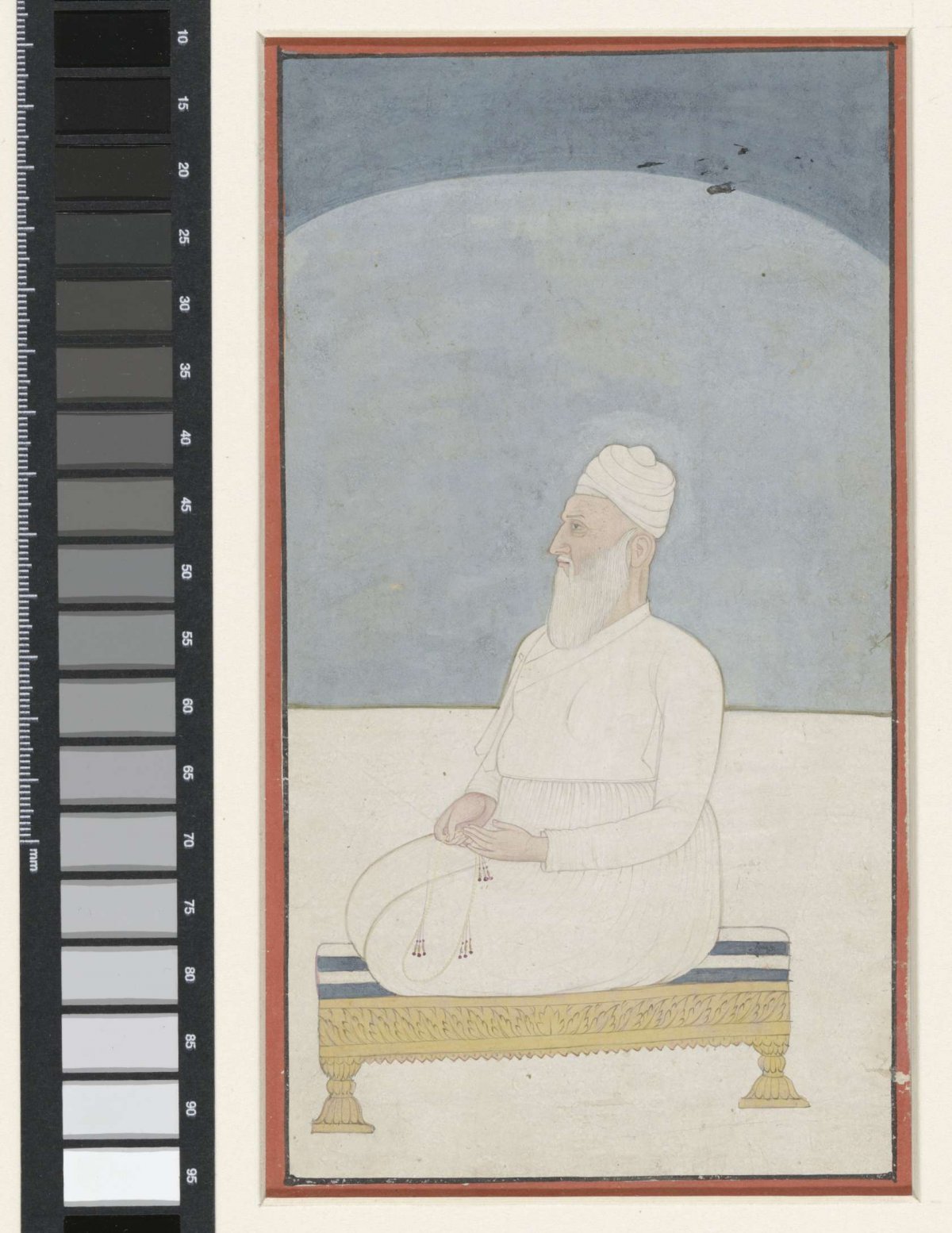 Father of Sheik Sadi, anonymous, c. 1800