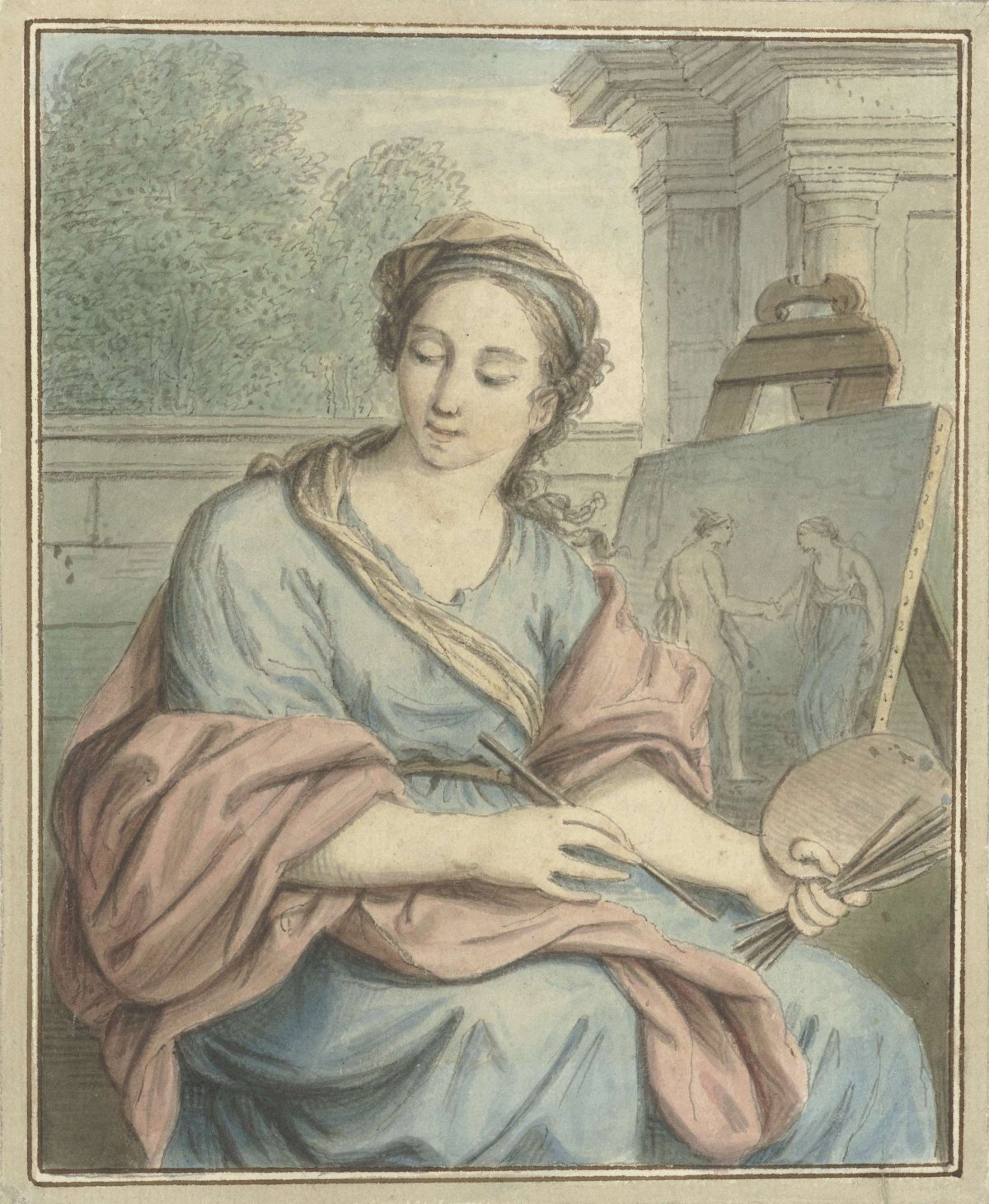 The Art of Painting, Louis Fabritius Dubourg, 1703 - 1775