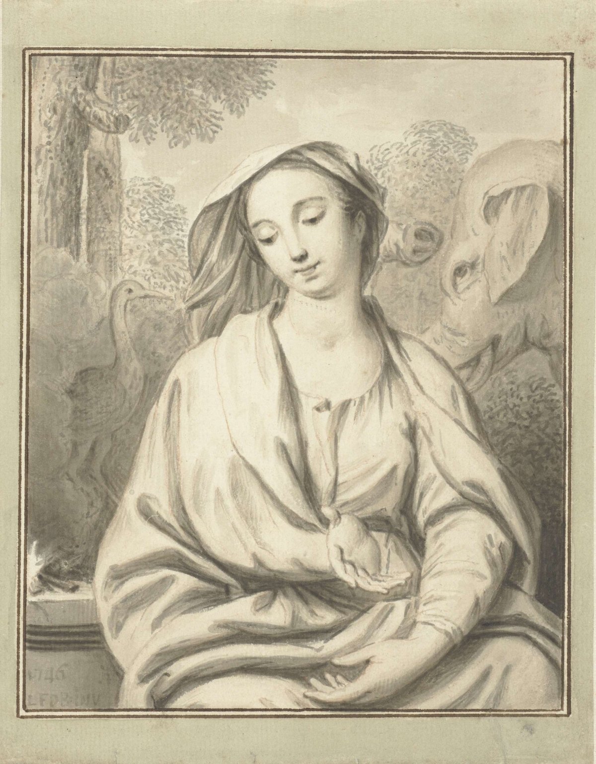 The Gratitude, Louis Fabritius Dubourg, 1746