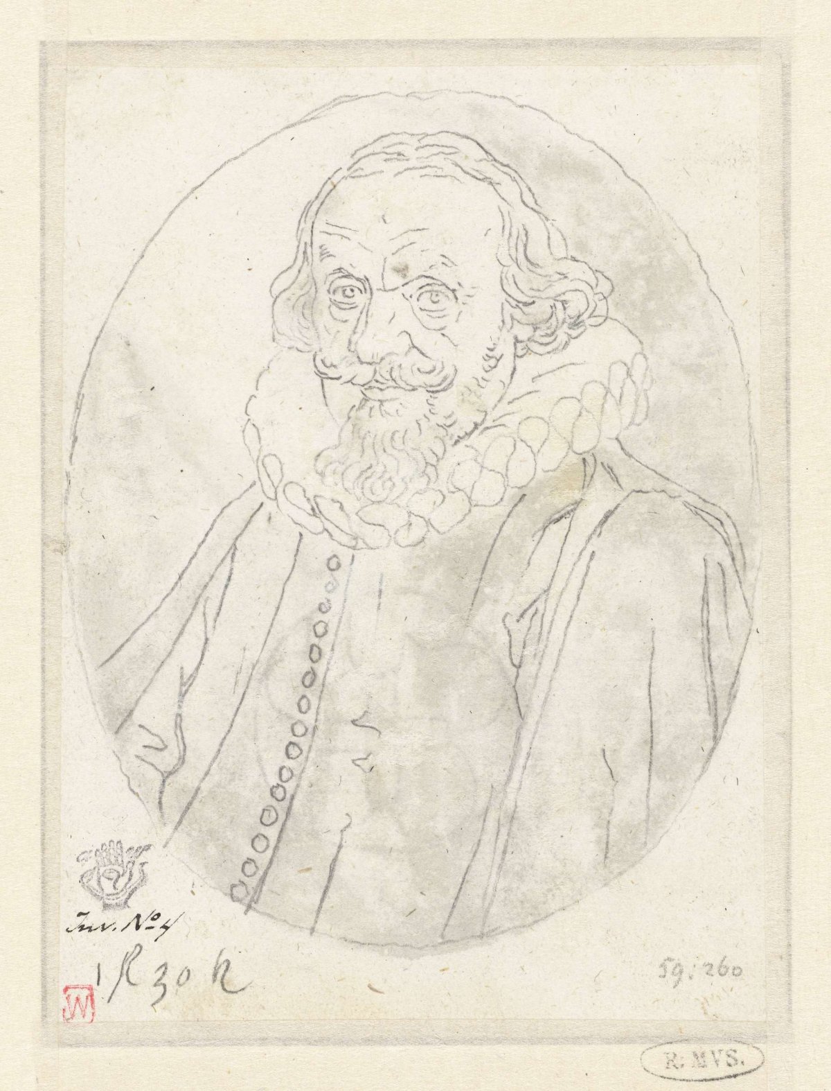 Portrait of Peter Meiderlin, Lucas Kilian, 1590 - 1635