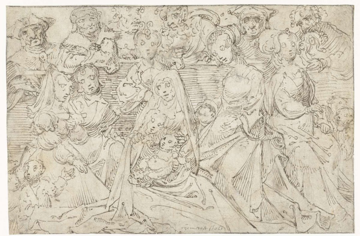 Heilige maagschap, anonymous, c. 1540
