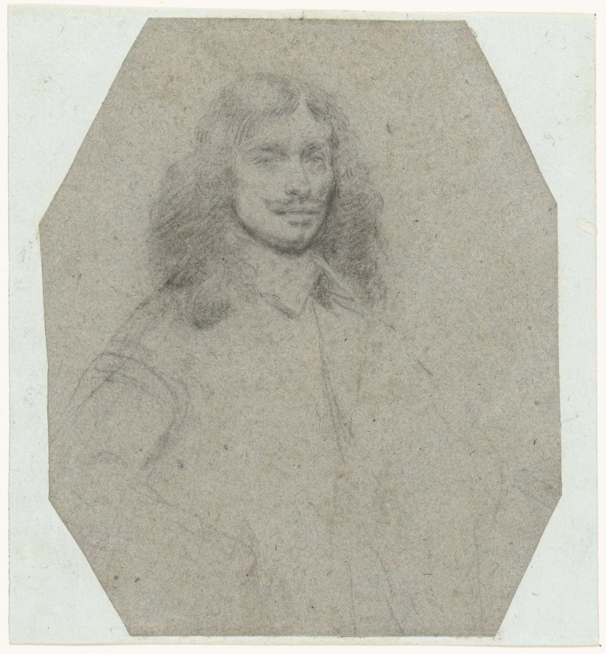 Portrait of a (Spanish?) gentleman, half-sleeved, to the right, Gerard ter Borch (II), after c. 1645 - before c. 1650