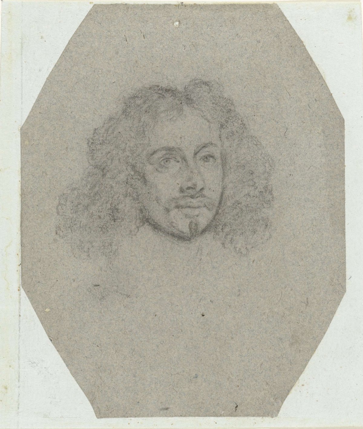 Head of a gentleman, to the right, Gerard ter Borch (II), after c. 1645 - before c. 1650