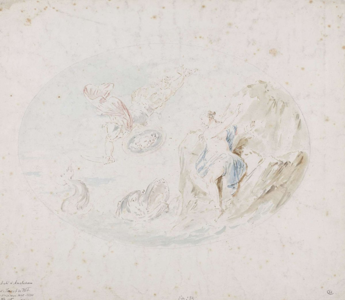Perseus and Andromeda, anonymous, 1700 - 1800