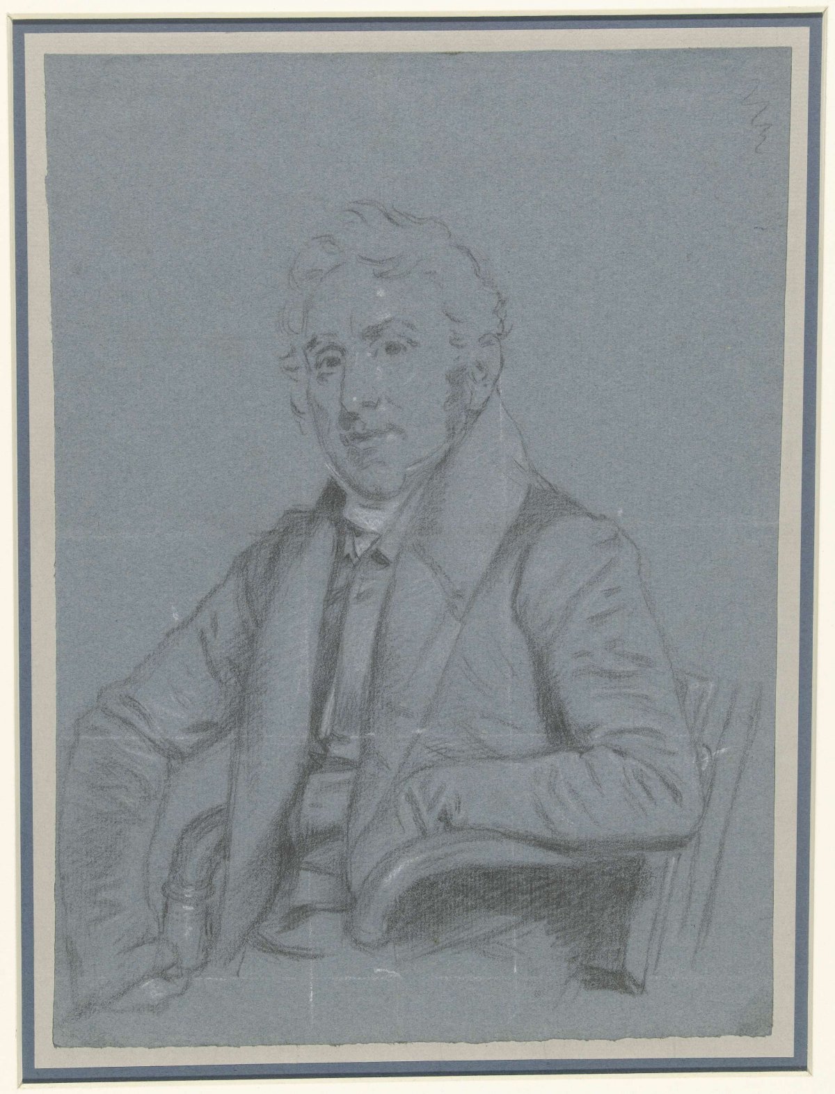 Portrait of an unknown man, Charles Howard Hodges, 1774 - 1837