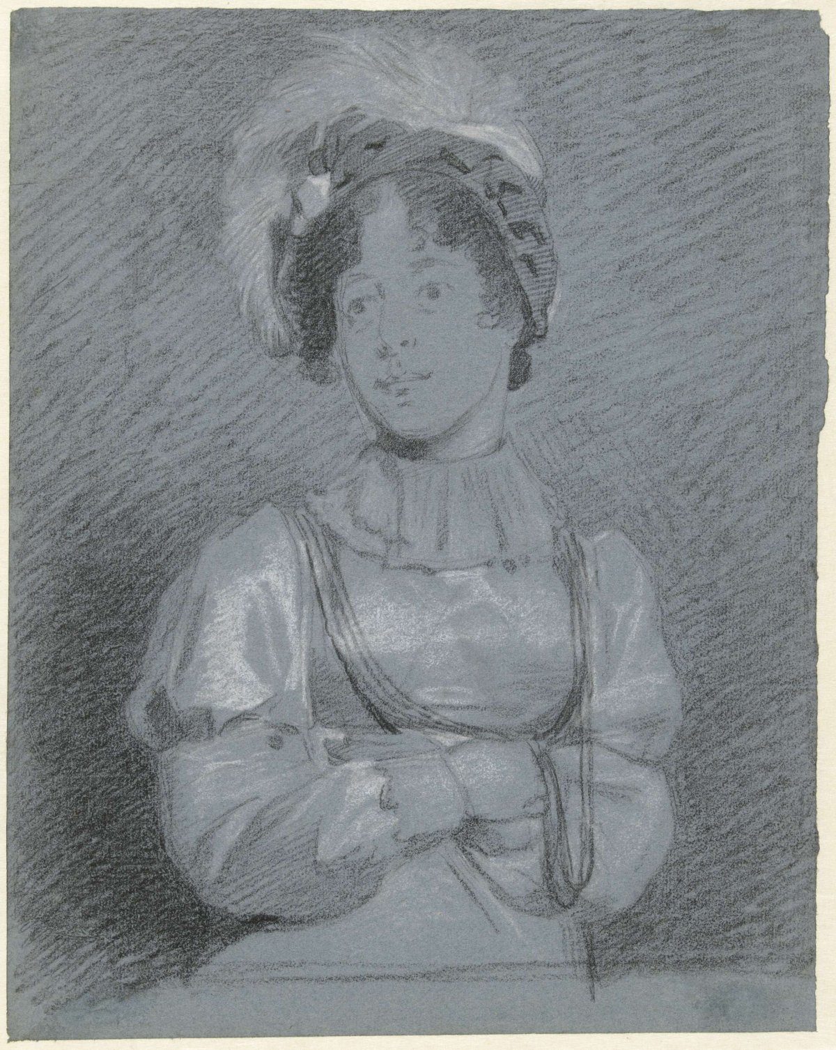 Preliminary study for the portrait of Frederica Louise Wilhelmina of Orange-Nassau, Charles Howard Hodges, 1774 - 1837