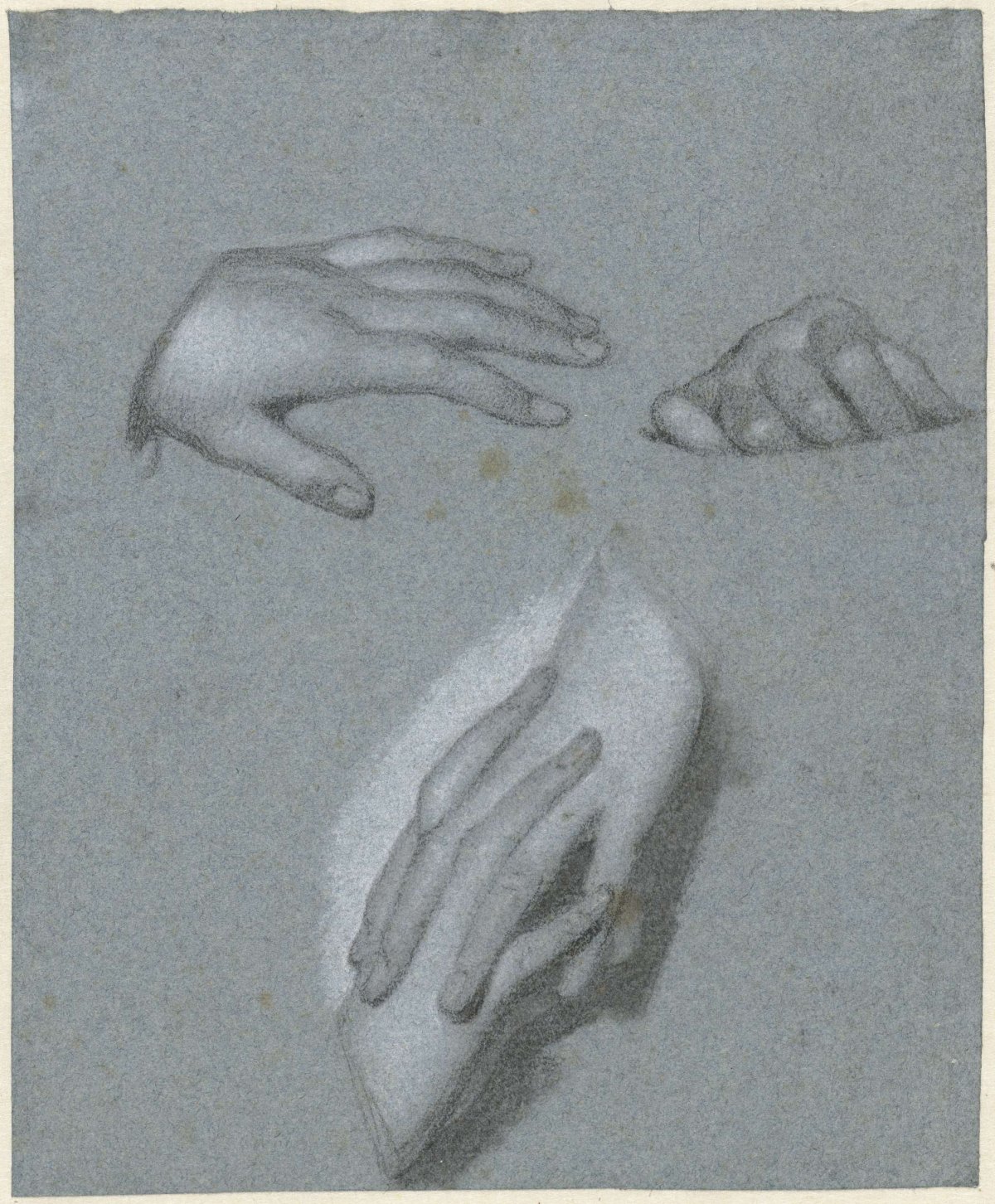 Studies of hands, Charles Howard Hodges, 1774 - 1837