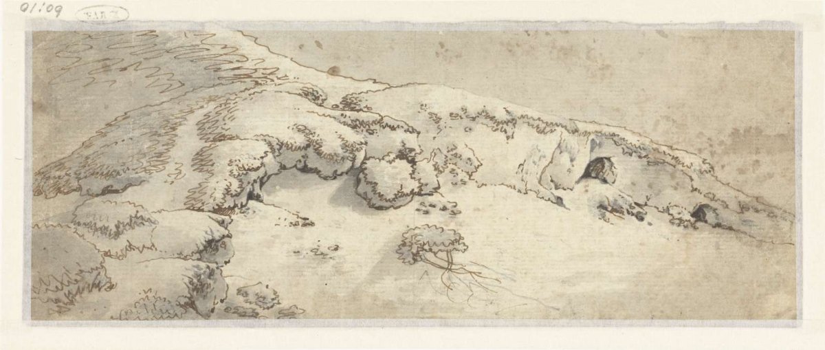 Duinlandschap, anonymous, 1700 - 1800