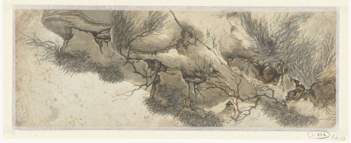 Begroeide helling, anonymous, 1700 - 1800
