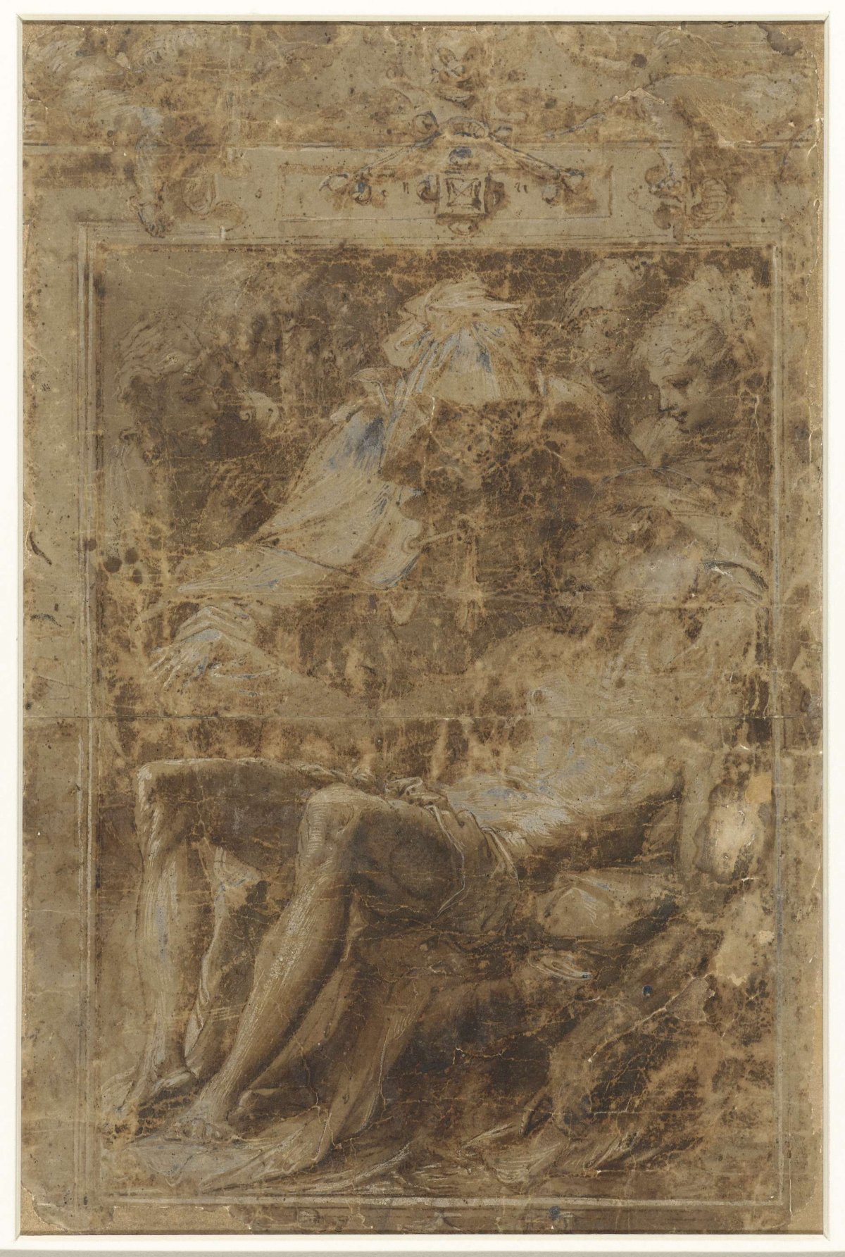 Lamentation by Mary and the women, Perino del Vaga, 1511 - 1547
