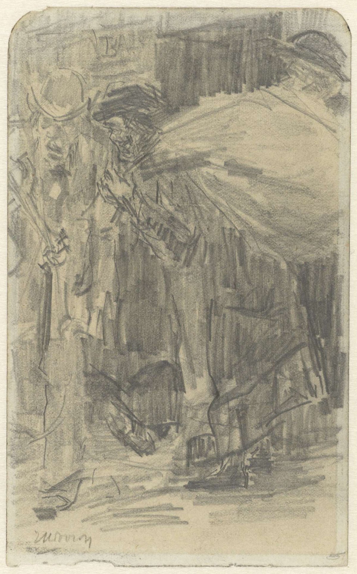 Londense straattypen, Jan Toorop, 1868 - 1928