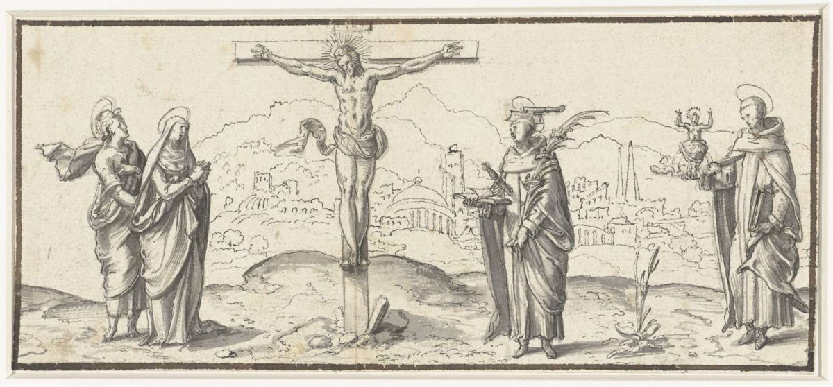 Christ on the cross, anonymous, 1550 - 1599
