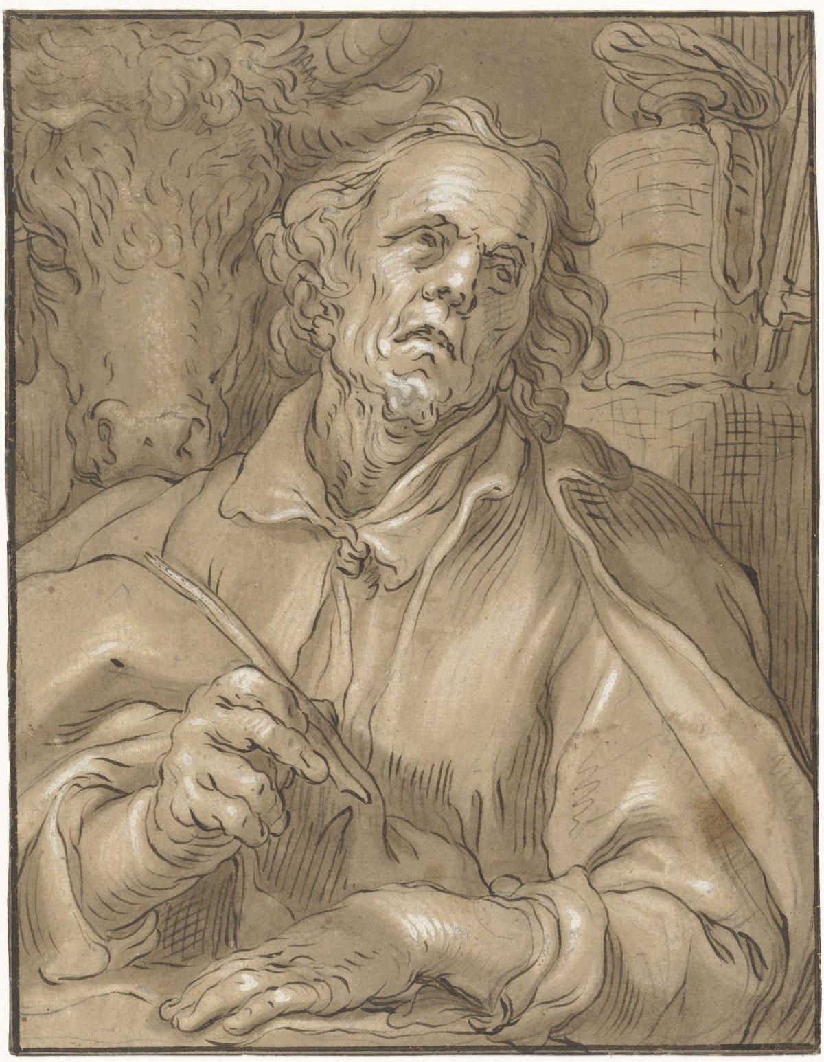 The evangelist Luke, anonymous, 1574