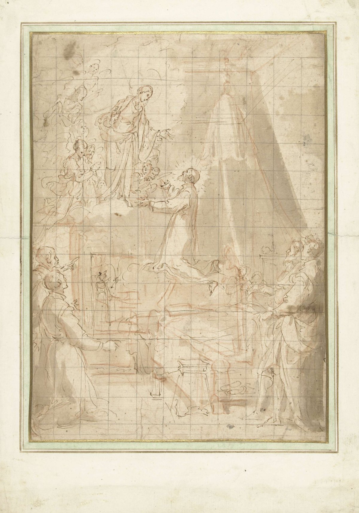 Virgin Mary appears to St. Filippo Neri, Bernardino Poccetti, 1558 - 1612