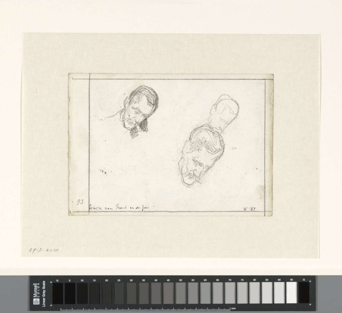 Sketches by Frank van der Goes, Jan Veth, 1887