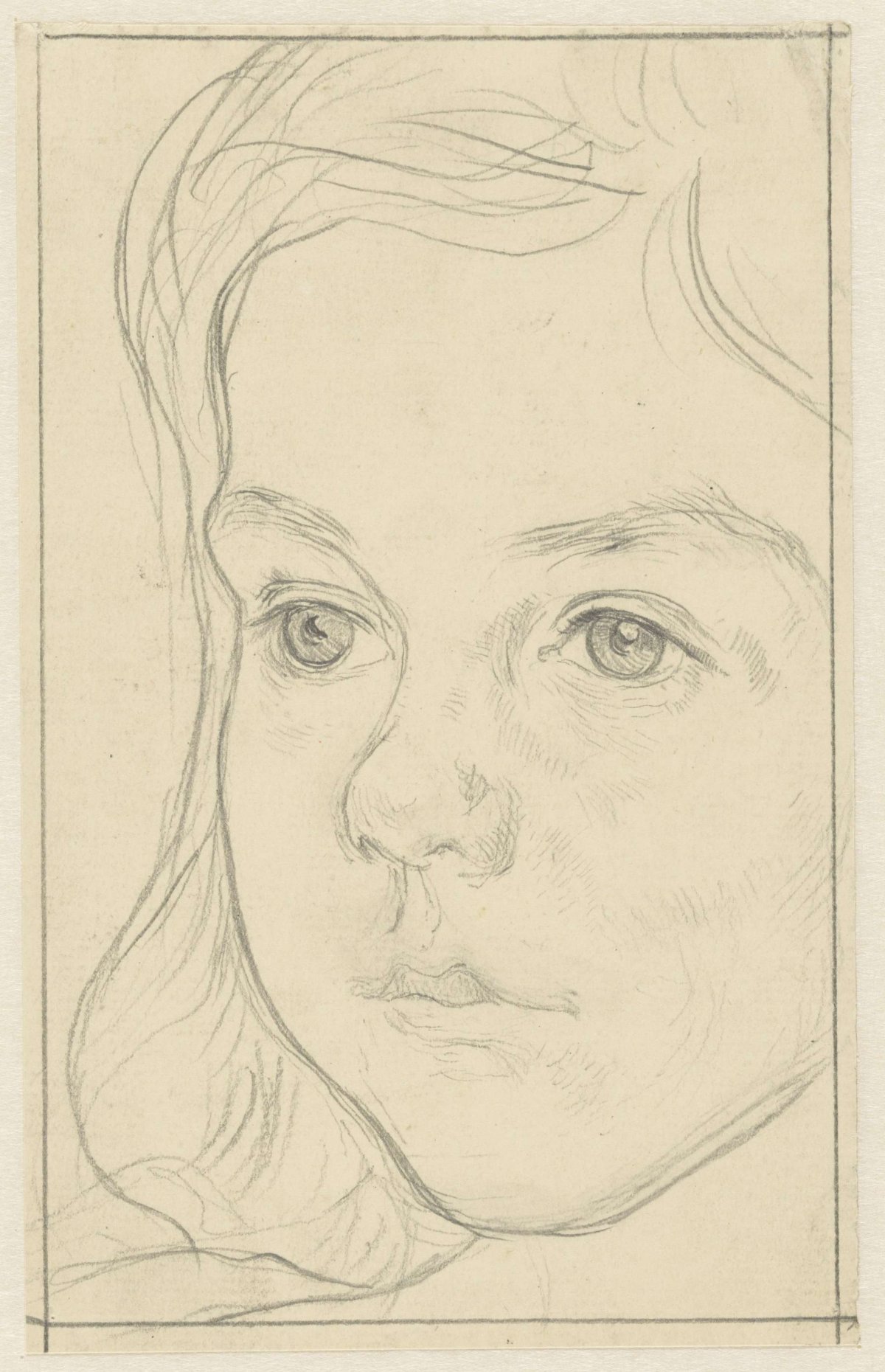 Portrait of a girl, Jan Veth, 1874 - 1925