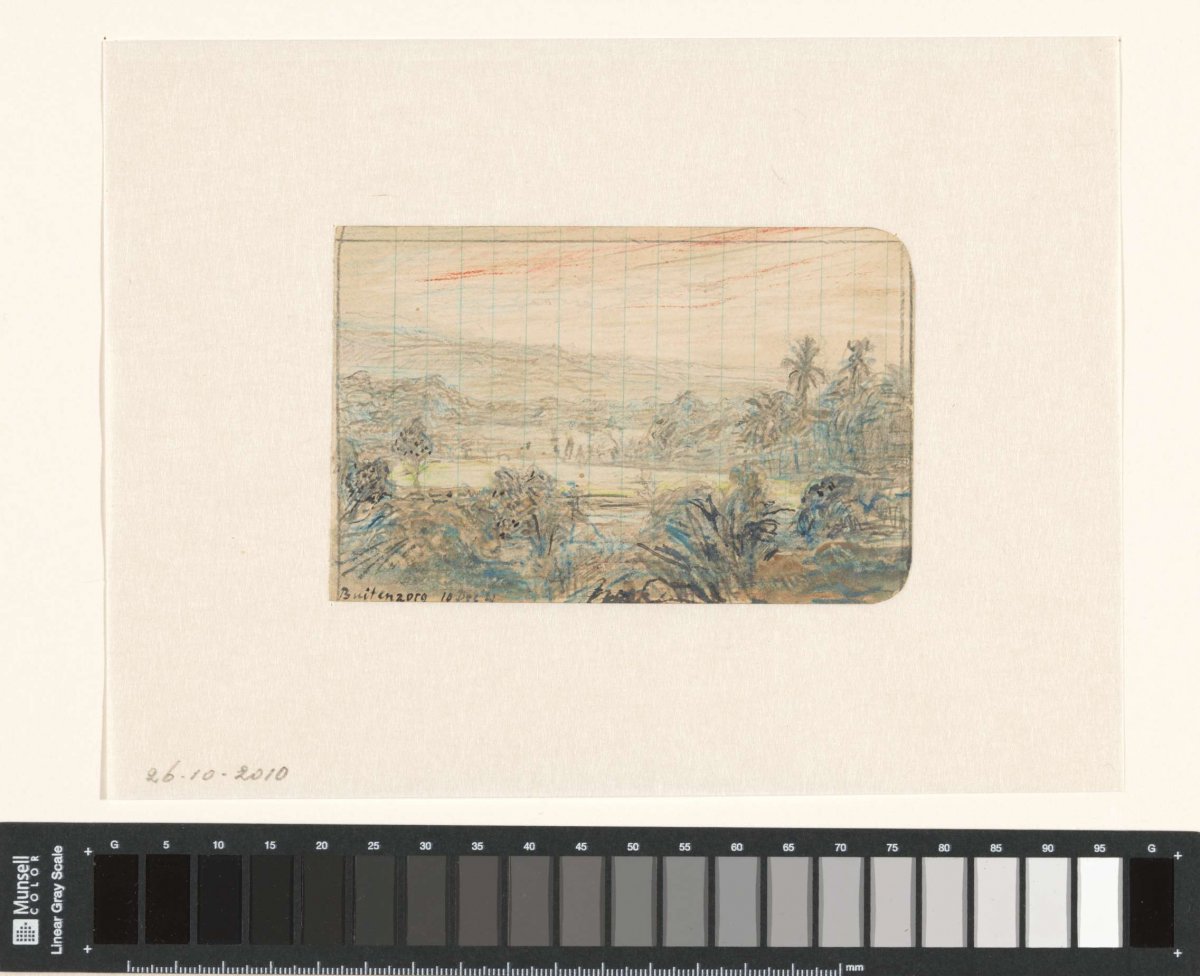 Landscape Buitenzorg, Jan Veth, 1921