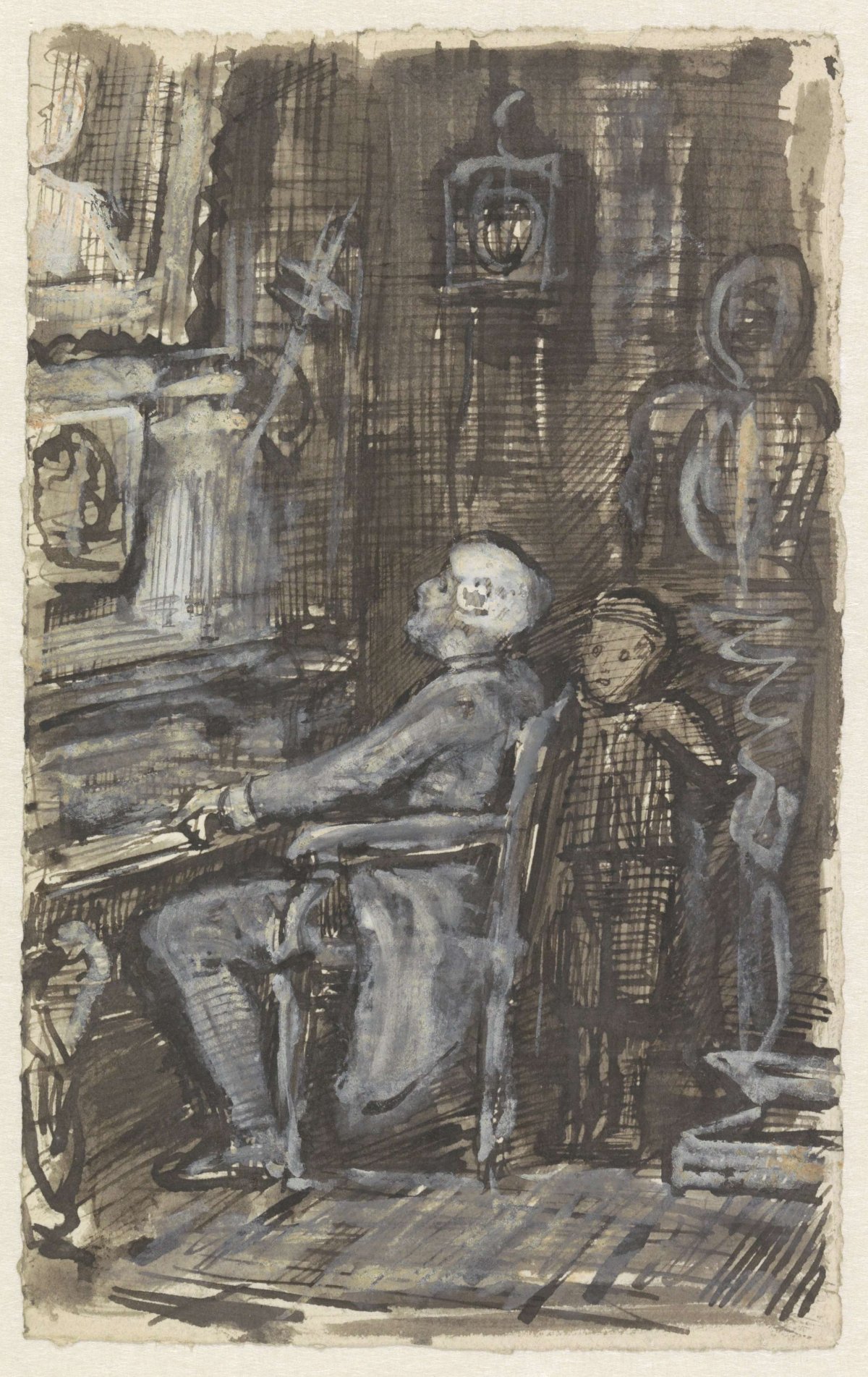 Organist, Jan Veth, 1874 - 1925