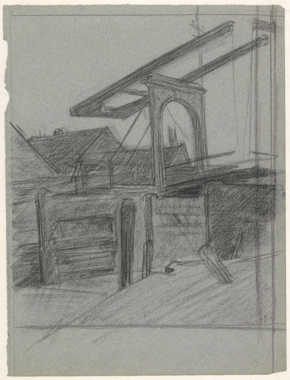 Ophaalbrug, Jan Veth, 1886