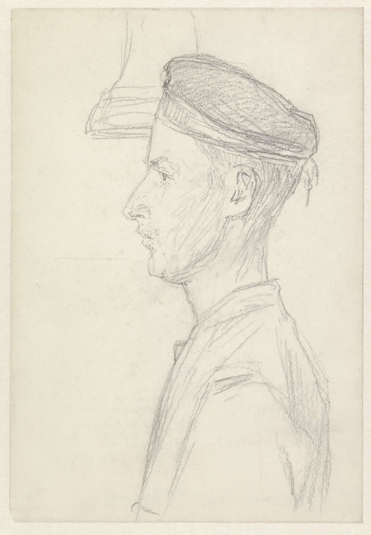 Helmsman aboard the J.P. Coen, Jan Veth, 1921