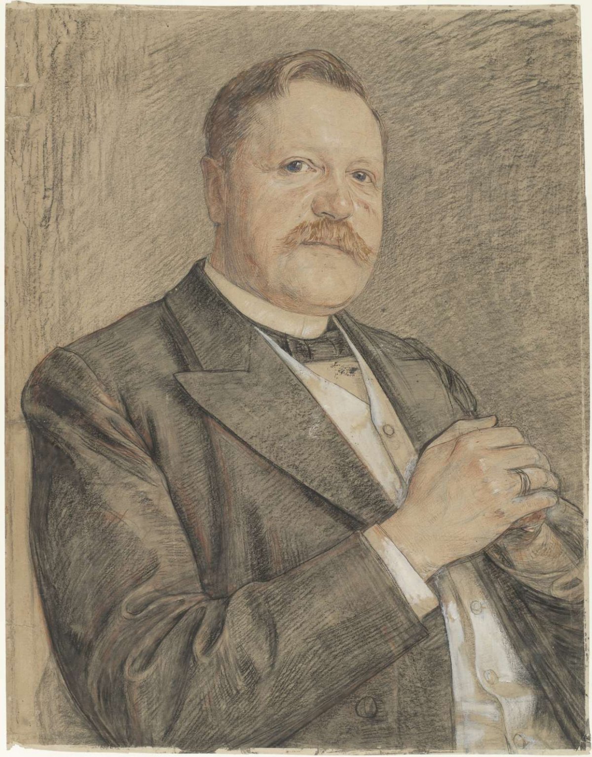 Portrait of R.P.J. Tutein Nolthenius, Jan Veth, 1874 - 1925