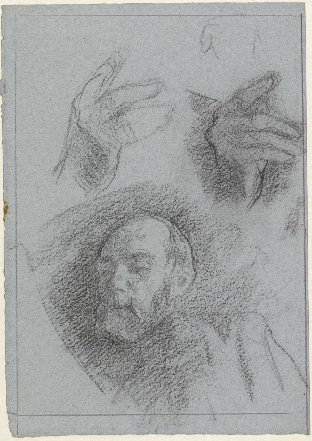 Head and hand studies, Jan Veth, 1874 - 1925
