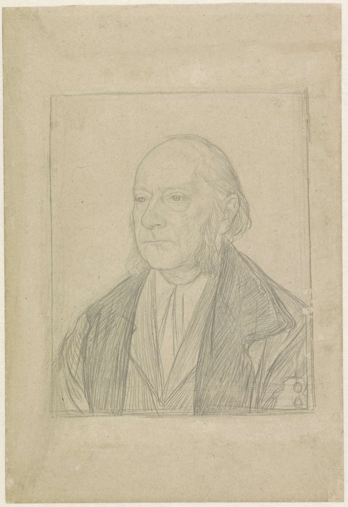 Portrait of Prof. Dr. J. Cramer, Jan Veth, 1874 - 1925