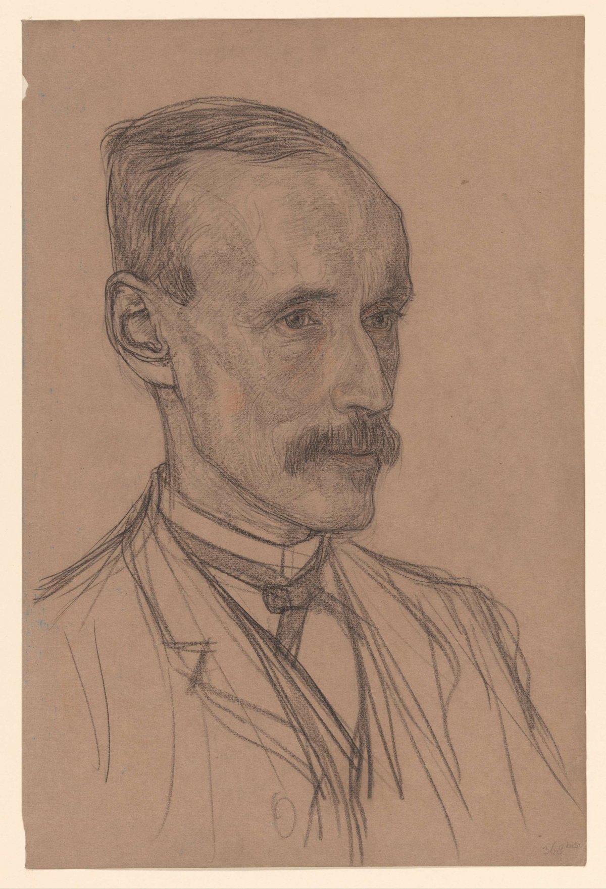 Portrait of Allard Pierson, Jan Veth, 1874 - 1925