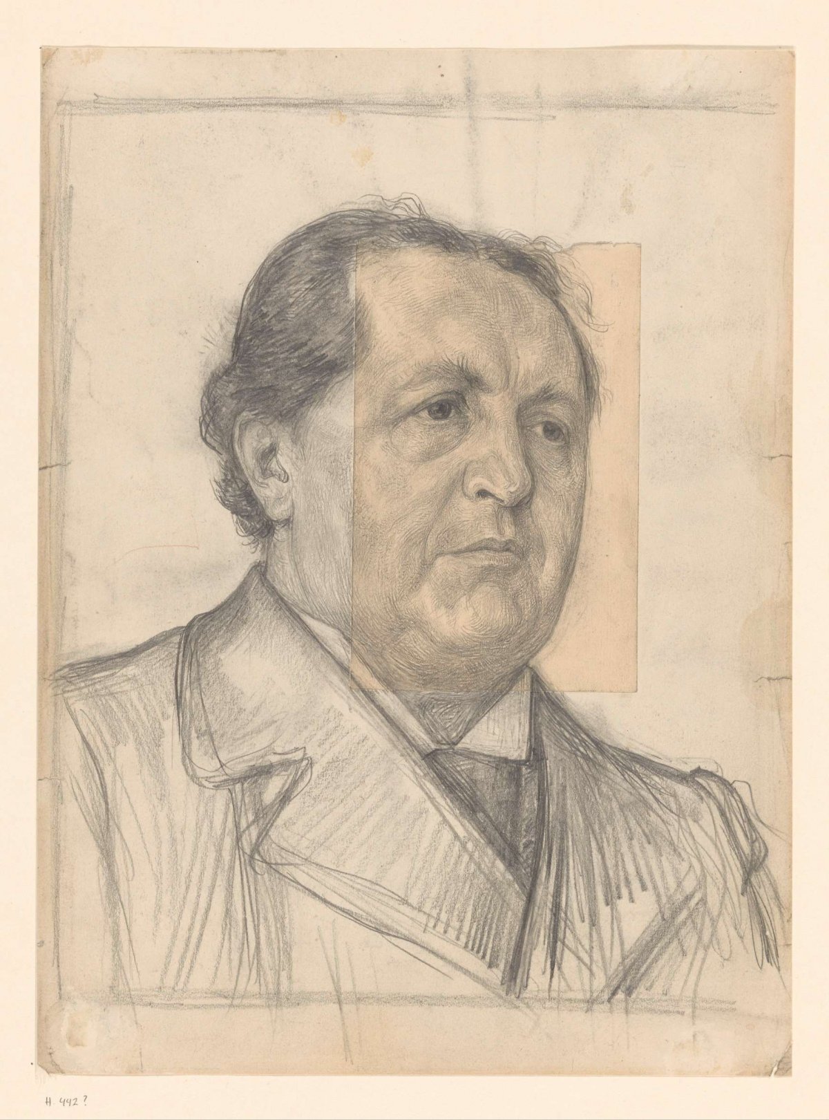 Portrait of Dr. Abraham Kuyper, Jan Veth, 1874 - 1925
