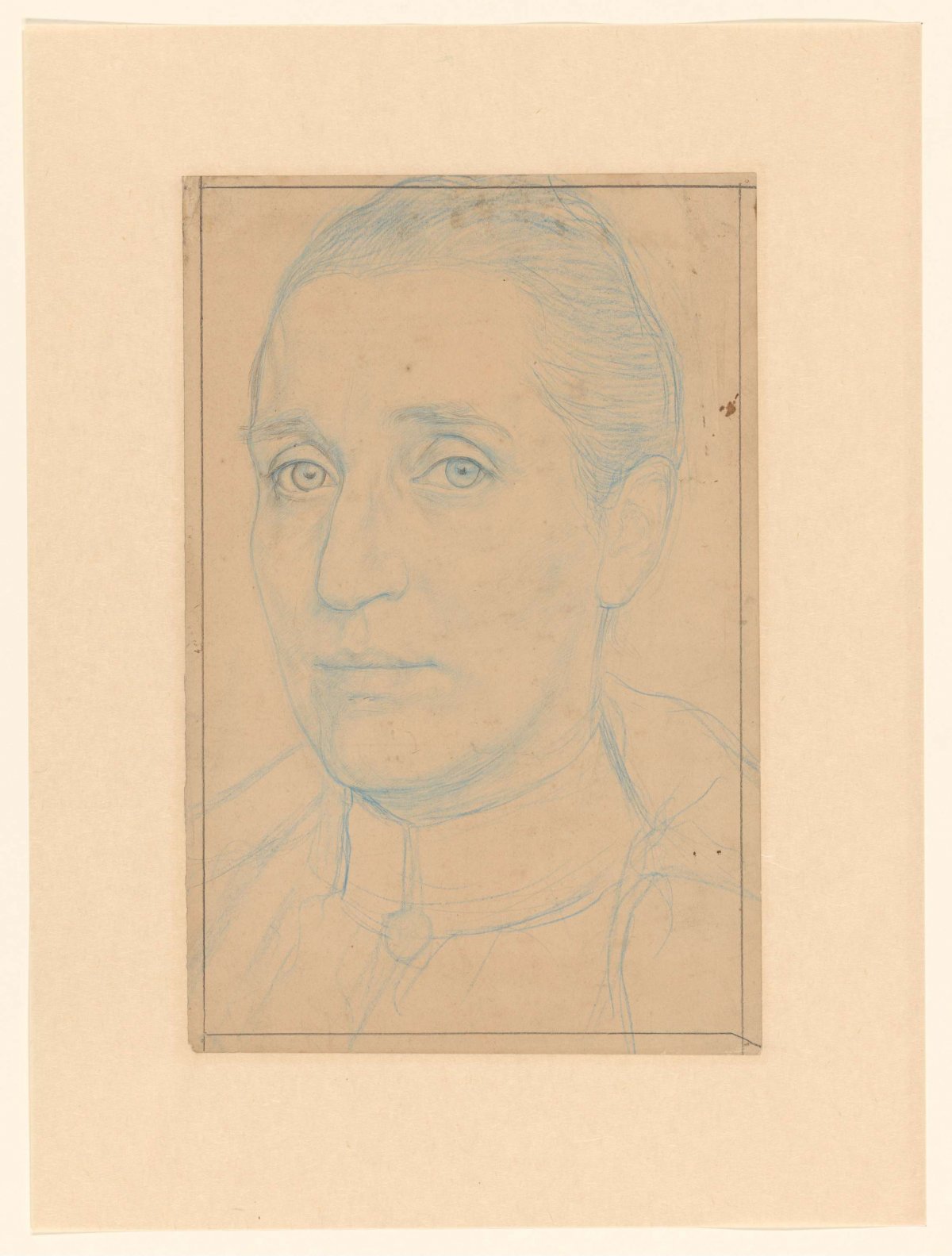 Portrait of Anna Dorothea Veth-Dirks, Jan Veth, 1874 - 1925